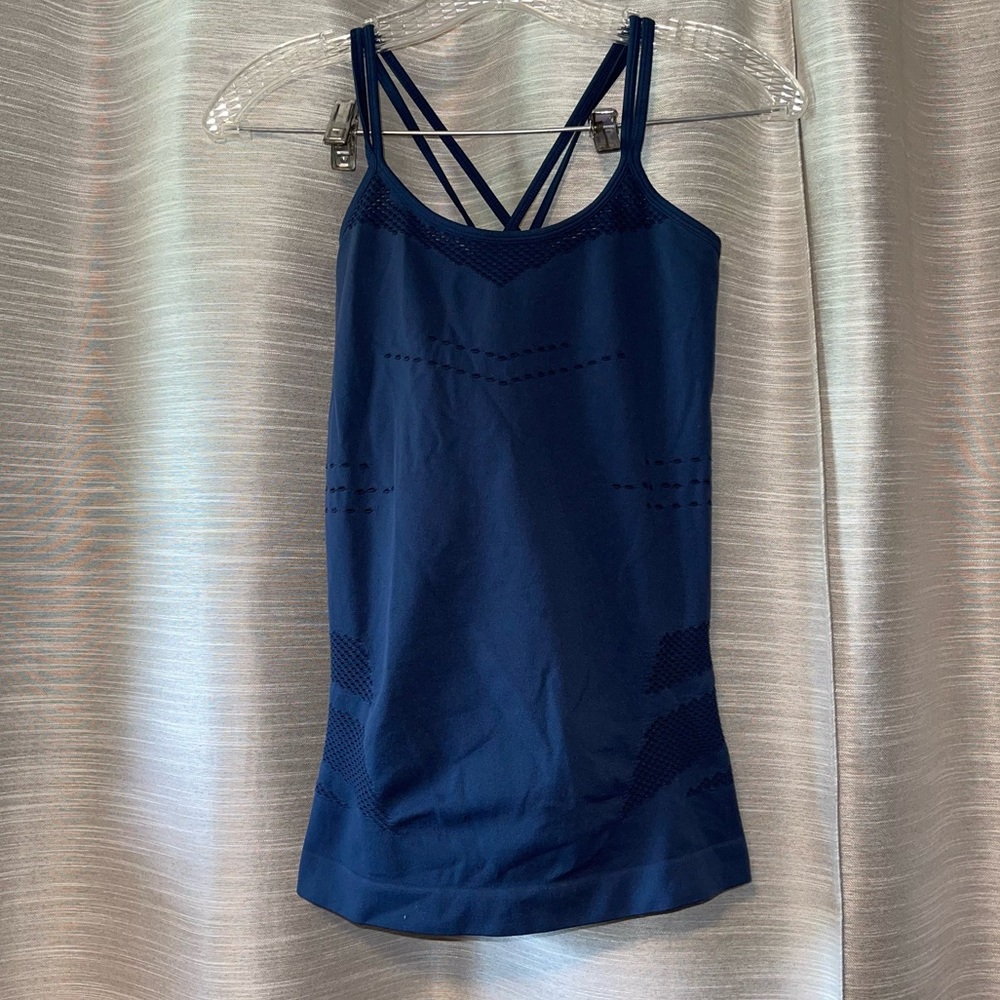 Zella Dark Blue Workout Tank Top